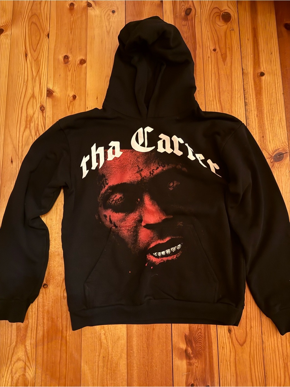 Lil Wayne Tour Hoodie with Red Face
